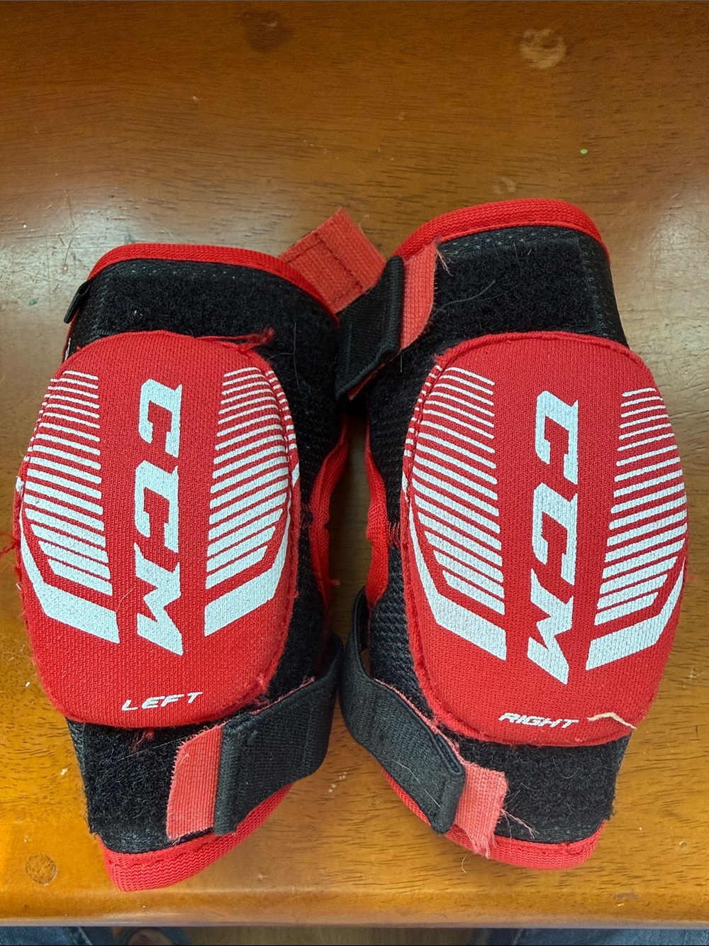 CCM youth small hockey elbow pads
